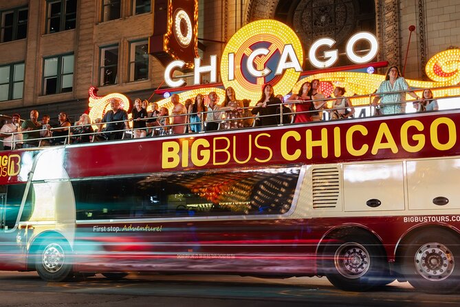 Big Bus Chicago: Sunset Tour by Open-Top Bus with Live Guide - The Wrigley Building and the Loop skyline