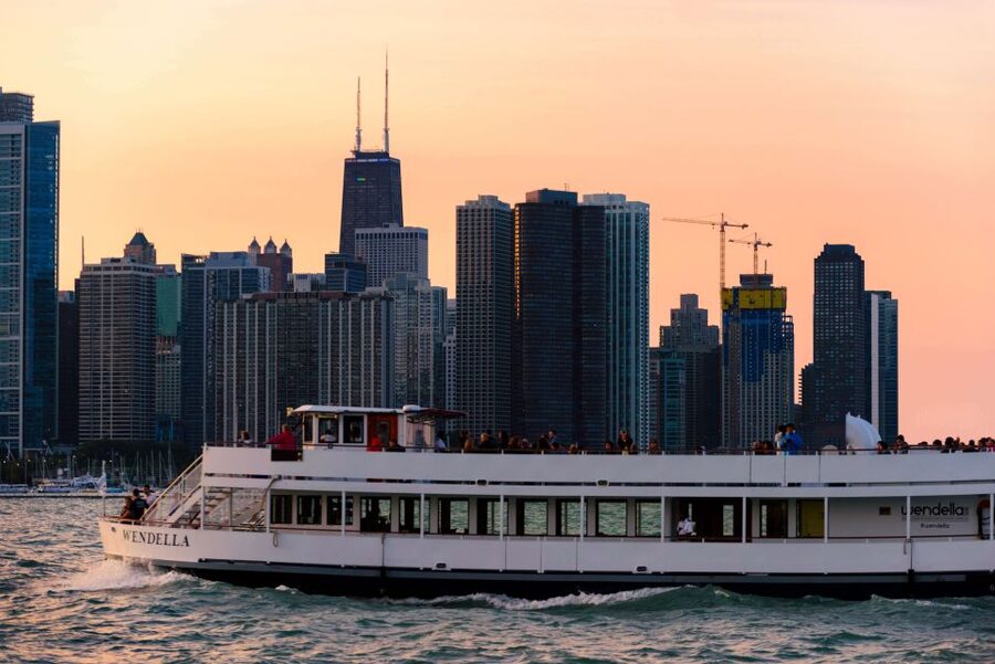 Chicago: 1.5-Hour Scenic Sunset Lake Cruise - The onboard bar, snacks, and practical comforts