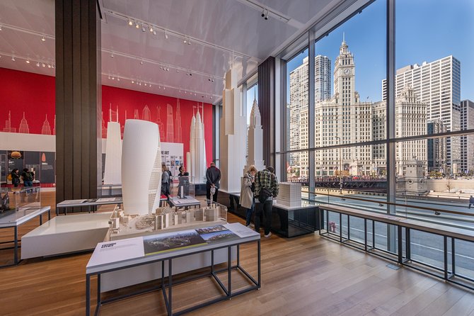 Chicago Architecture Center Exhibits Admission - The Helmut Jahn exhibit adds a different angle