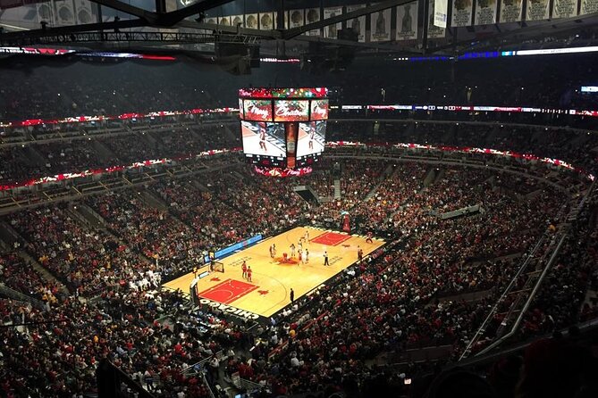 Chicago Bulls Basketball Game Ticket at United Center - Food, merchandise, and the cost of staying inside