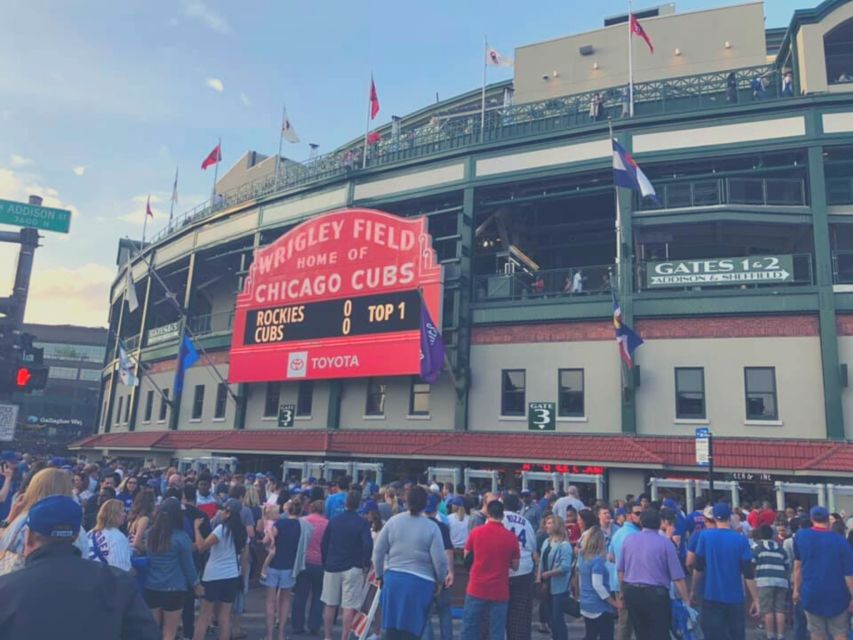 Chicago: Chicago Cubs Baseball Game Ticket at Wrigley Field - Key things to know before you go