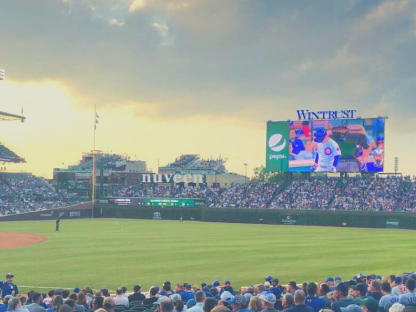 Chicago: Chicago Cubs Baseball Game Ticket at Wrigley Field - What your roughly three hours look like