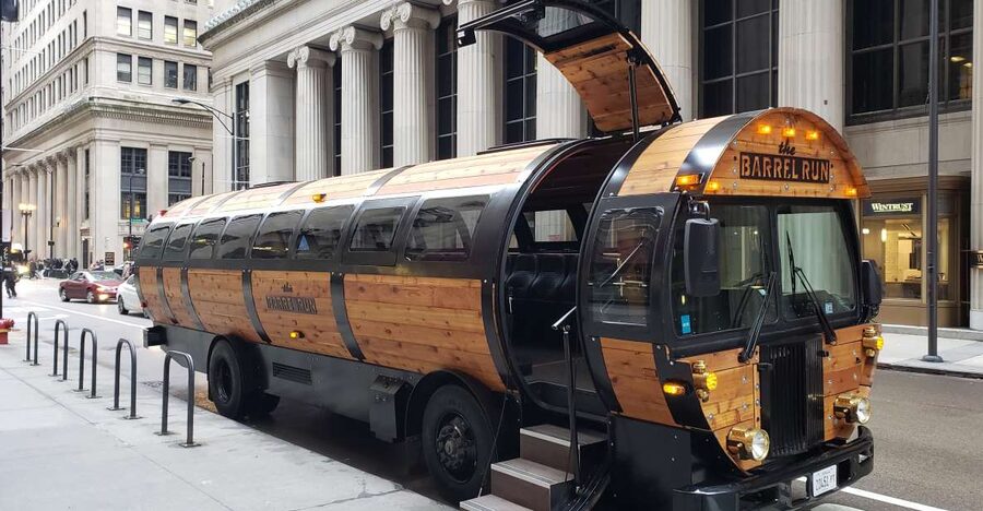 Chicago: Craft Brewery Tour by Barrel Bus - Meeting the bus near the Rainforest Cafe