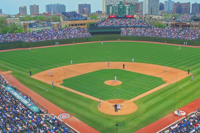 Chicago Cubs Baseball Game Ticket at Wrigley Field - The game-day rhythm inside Wrigley Field
