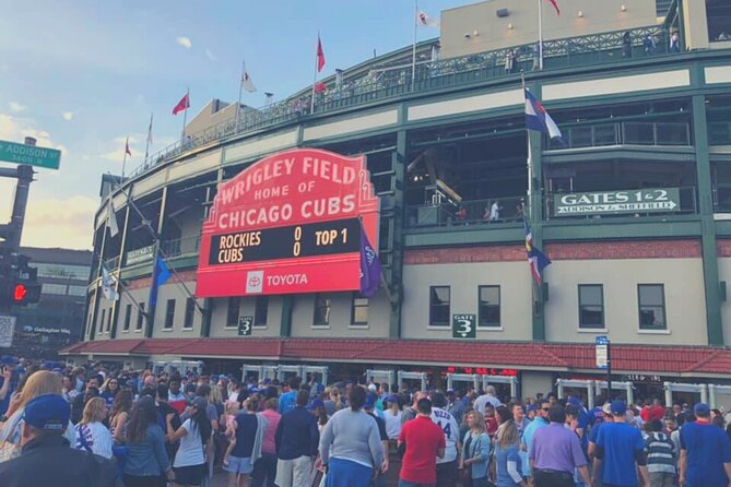 Chicago Cubs Baseball Game Ticket at Wrigley Field - Ticket delivery and the non-refundable decision