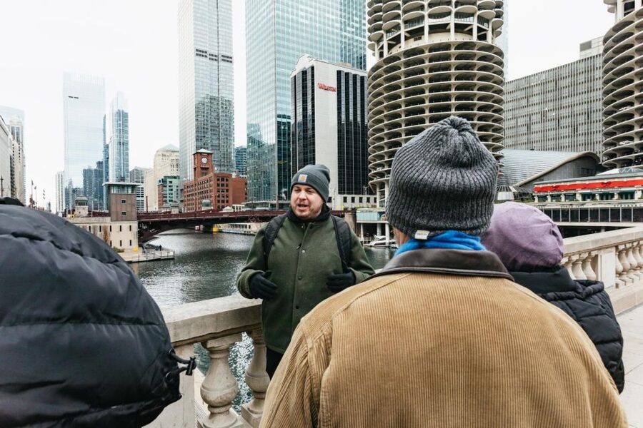 Chicago: Gangsters and Ghosts Guided Walking Tour - Chicago Riverwalk: crime beside the water