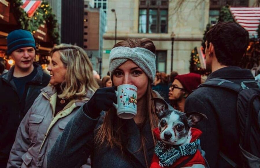 Chicago: Guided Holiday Walking Tour and Food Sampling - Millennium Park’s tree and skating rink