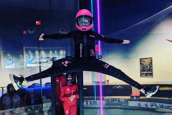 Chicago Lincoln Park Indoor Skydiving with Two Flights - The second flight gives you something to improve
