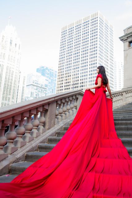 Chicago Luxury Flying Dress Photoshoot - Practical details that affect your day