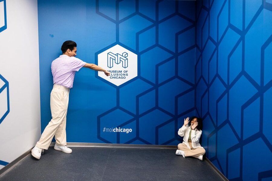 Chicago: Museum of Illusions Timed Entrance Ticket - The Beuchet Chair and Clone Table