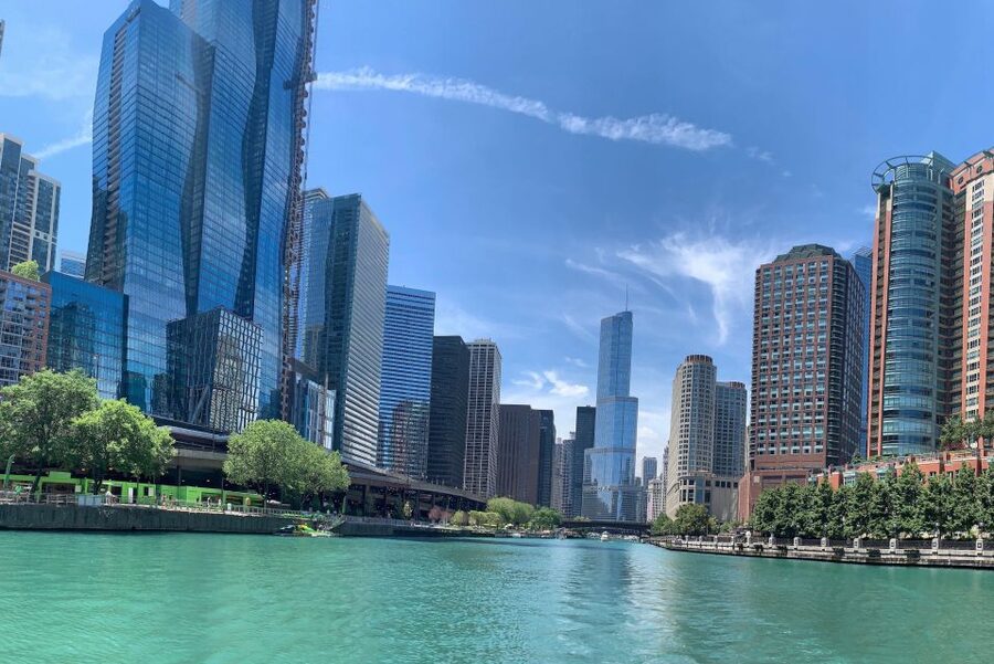 Chicago River: 1.5-Hour Guided Architecture Cruise - Wrigley Building and Tribune Tower: Chicago’s early skyline