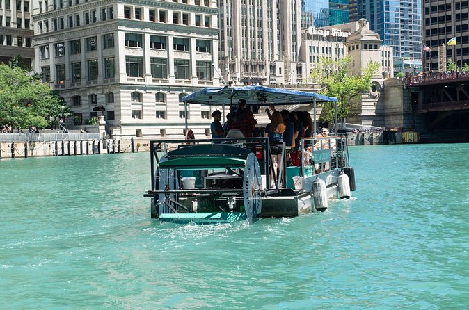 Chicago River Cycleboat Cruise - Bring Drinks, Food, and the Right Container
