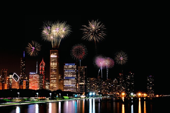 Chicago's Fireworks Show aboard Tall Ship Windy! - What the $113.73 price really buys