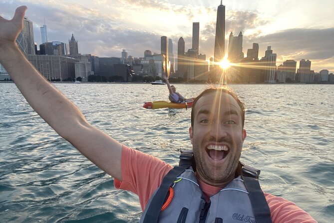 Chicago's Lake Michigan Downtown Kayak Rental at Ohio Street Beach - The best views, and what you will actually see