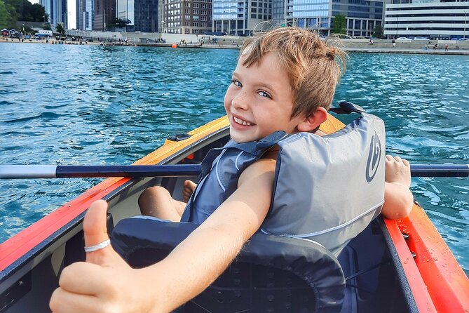 Chicago's Lake Michigan Downtown Kayak Rental at Ohio Street Beach - Finding the Ohio Street Beach check-in