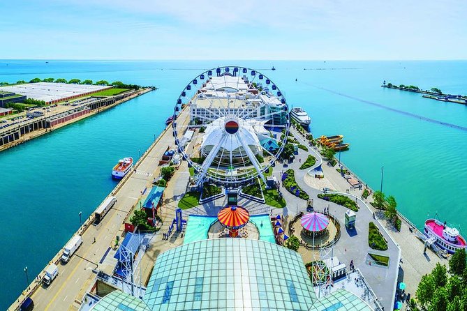 Chicago's Navy Pier Centennial Wheel Ticket - The view from a 200-foot wheel