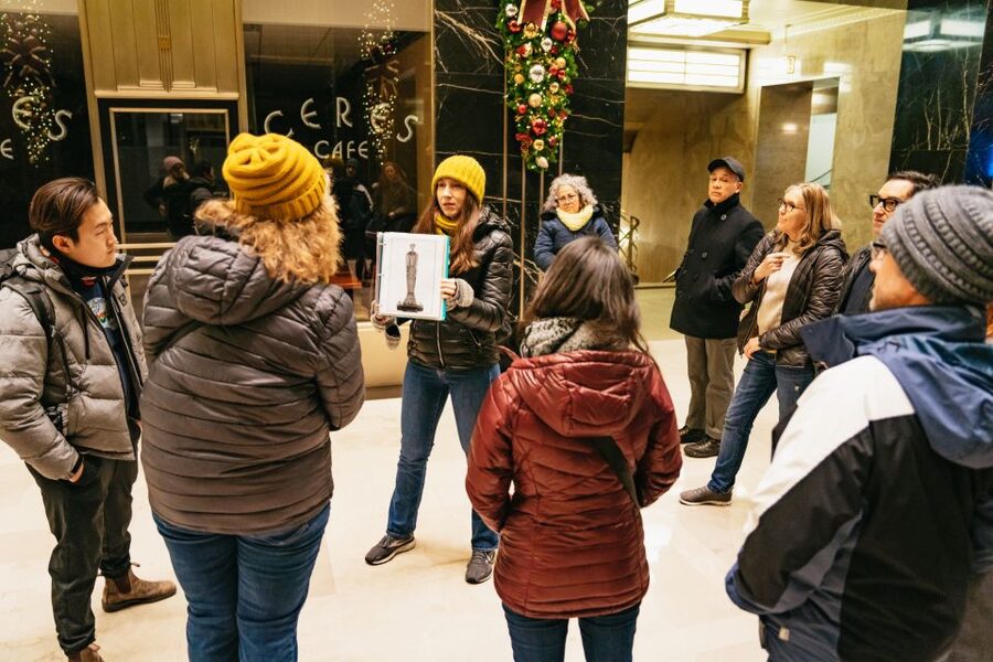 Chicago's Original Dazzling Architectural Interiors Tour - Frank Lloyd Wright’s influence inside a historic building