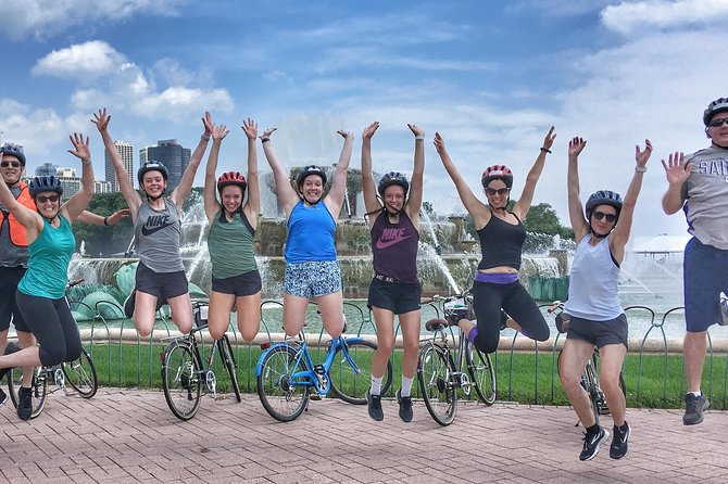 Chicago's Ultimate City Bike Tour - Soldier Field and 12th Street Beach show local Chicago