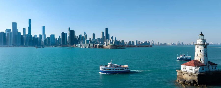 Chicago: Shoreline Lake Michigan Skyline Cruise - Starting at Navy Pier and finding the boat