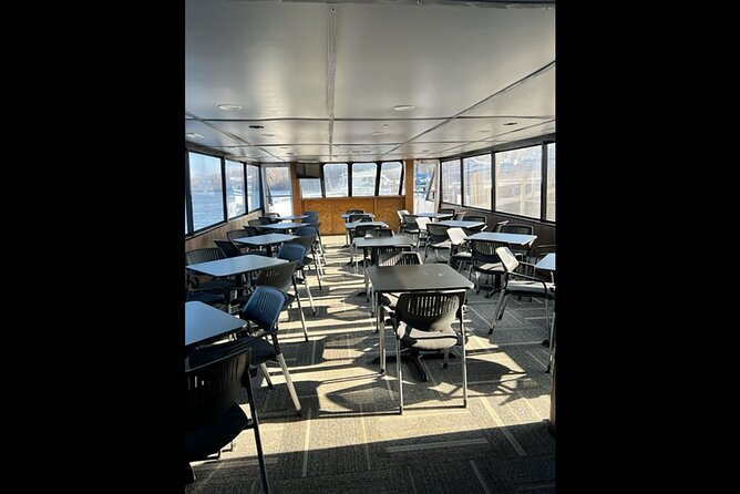 Chicago Skyline Tiki Chic Party Cruise on Lake Michigan - Outdoor seating, indoor comfort, and crowding