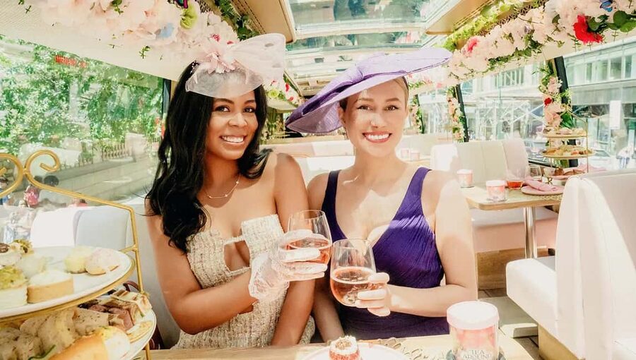Chicago: Tea Around Town With Curated Teas & Iconic Sights - A tea room that moves through downtown Chicago