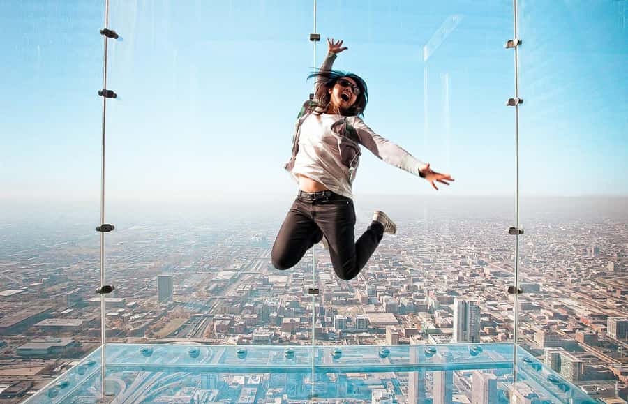 Chicago: Willis Tower Skydeck and The Ledge Ticket - Starting below ground at Willis Tower