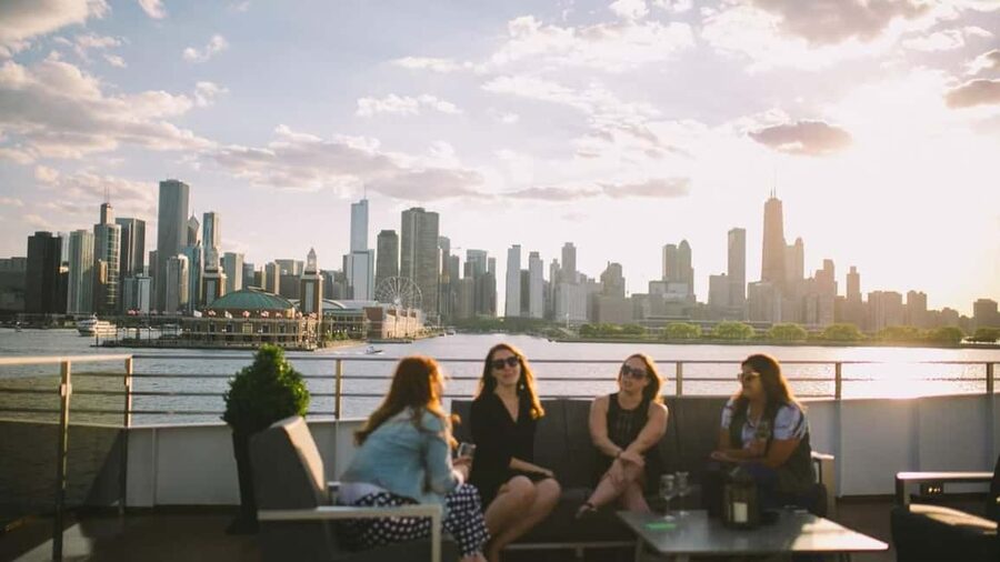 City Cruises Chicago: Premier Lunch or Dinner Cruise - Outdoor decks, indoor comfort, and the weather question