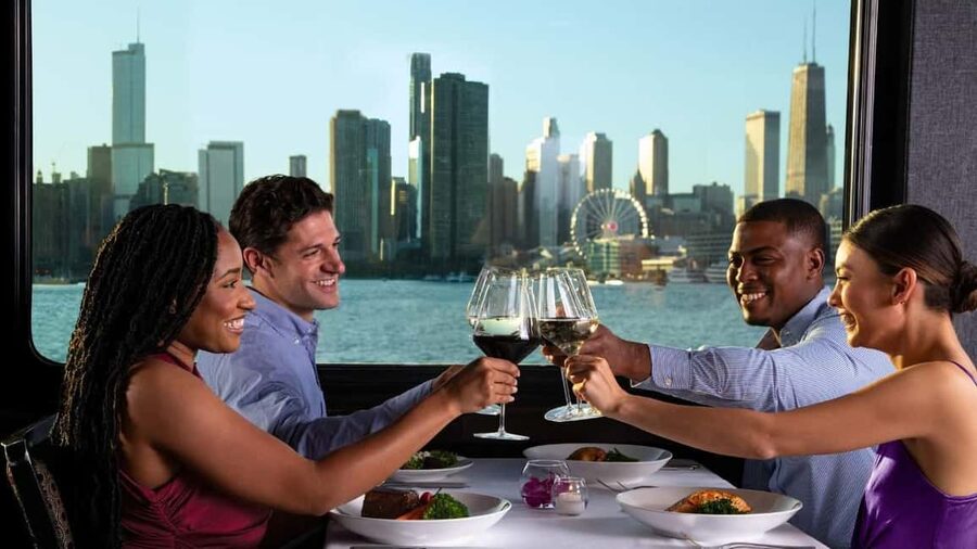 City Cruises Chicago: Premier Lunch or Dinner Cruise - Finding the Odyssey at Navy Pier