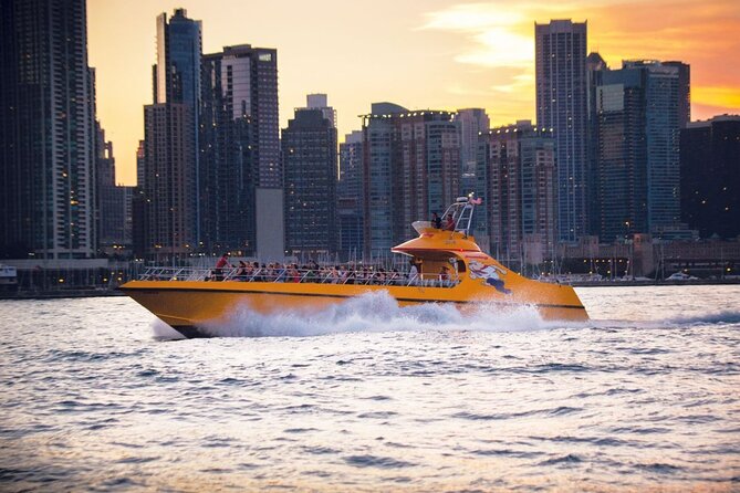 City Cruises Chicago: Seadog Fireworks Cruise - Passing Shedd Aquarium and the Willis Tower area