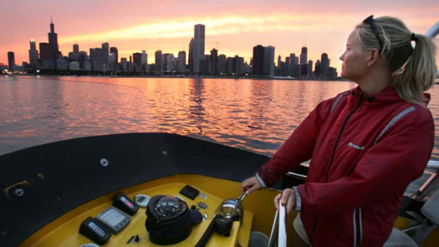 City Cruises Chicago: Seadog Speedboat Lake Firework Cruise - The open-air boat and the possibility of getting wet