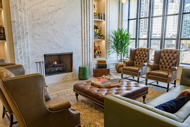 Explore the Historic Old Post Office in Chicago - The zig-zag wall, postcard wall, and smaller details
