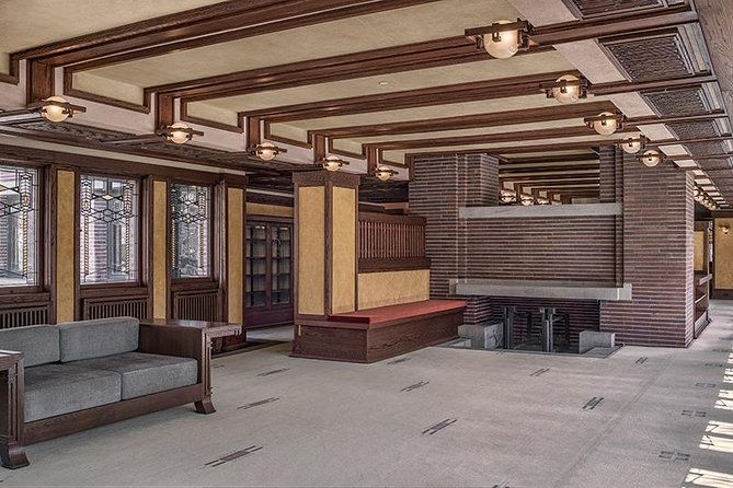 Frank Lloyd Wright Robie House Admission - Inside the house: design you can feel