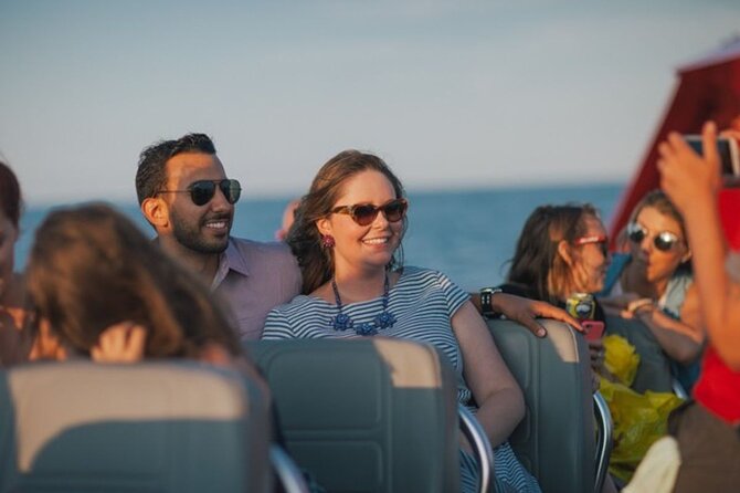 Lake Michigan 30-Minute Speedboat Ride - The return run past Grant Park and Buckingham Fountain