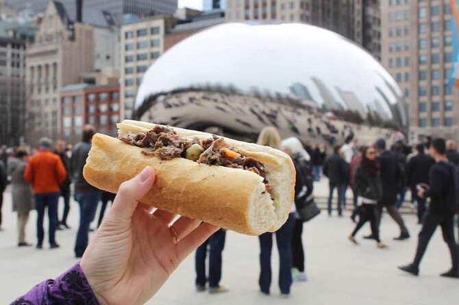 Private Chicago Foodie Tour - The Wrigley Building and Tribune Tower add the city setting