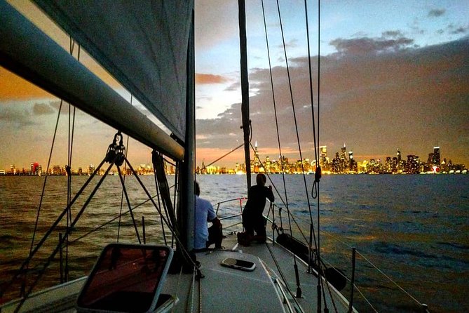 Serene Private Sunset Sail on Lake Michigan - Navy Pier, Chicago - Leaving Navy Pier Marina