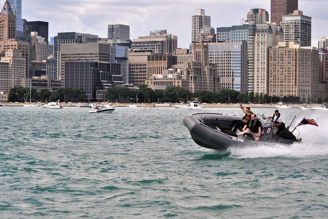 Small-Group Sightseeing Boat Tour in Chicago - Navy Pier from the water