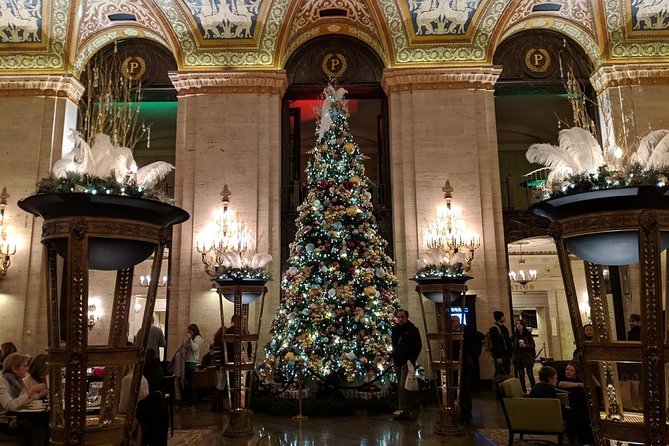 The Christmas Tree Crawl Experience Chicago at the Holidays - Five decorated interiors, not just a quick tree count