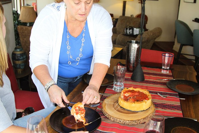 Traveling Spoon Chicago-Style Deep Dish Pizza Private Online Cooking Class - Building the high-edged Chicago-style pizza